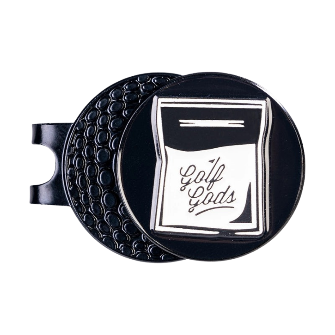 GOLF GODS - GOLF GODS Metal Hat Clip Golf Ball Marker - Baggies - The Agora Bangkok